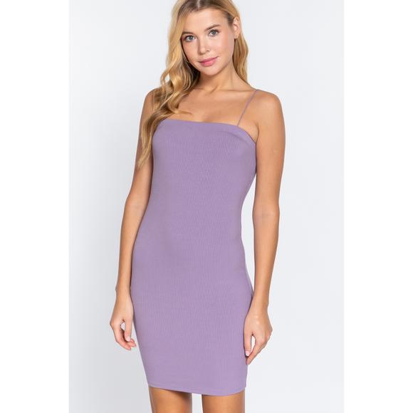 Rachell`s Boutique Dresses & Skirts - Cami Heavy Rib Mini Dress